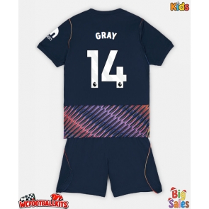 Tottenham Hotspur Archie Gray #14 Replica Away Stadium Kit for Kids 2026-27 Short Sleeve (+ pants)